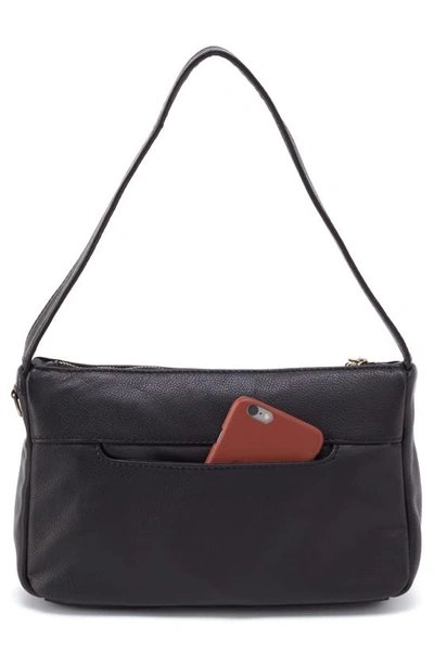 Shop Hobo Kole Quilted Leather Shoulder Bag In Black