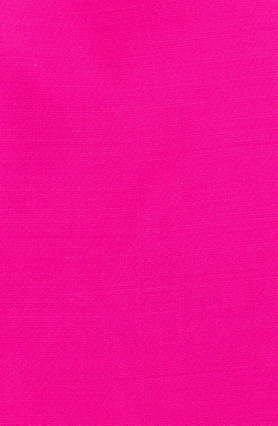Shop Valentino Backless Wool & Silk Minidress In Pink
