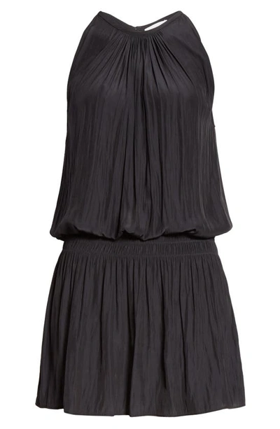 Shop Ramy Brook Paris Sleeveless Drop Waist Dress In Black