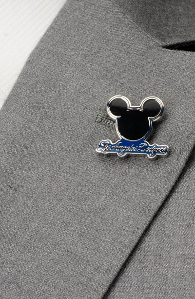 Cufflinks, Inc Mickey Mouse Los Angeles Dodgers Lapel Pin In Blue
