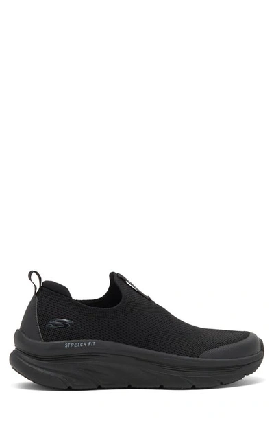 Shop Skechers D'lux Walker Sneaker In Black