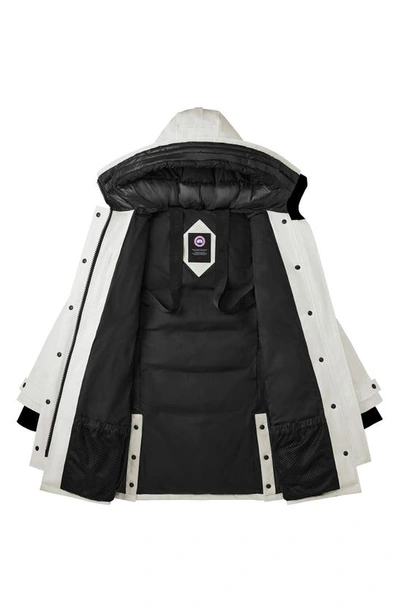 Shop Canada Goose Shelburne Water Resistant 625 Fill Power Down Parka In Nrth Star Wh