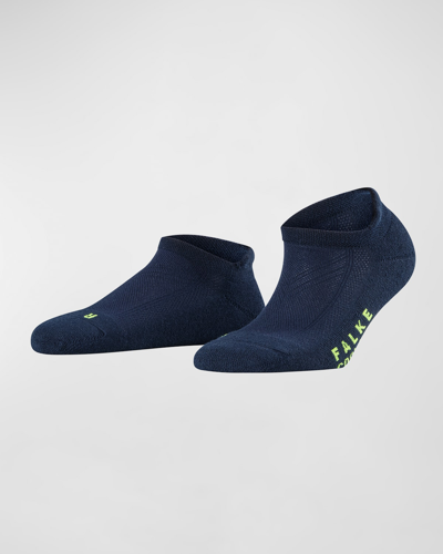 Shop Falke Cool Kick Sneaker Socks In Marine