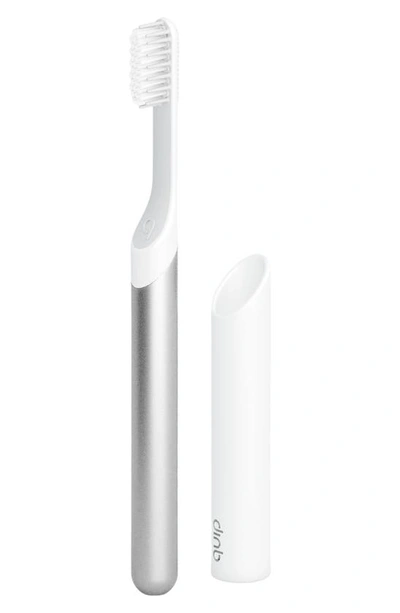 Shop Quip Metal Electric Toothbrush In Silver