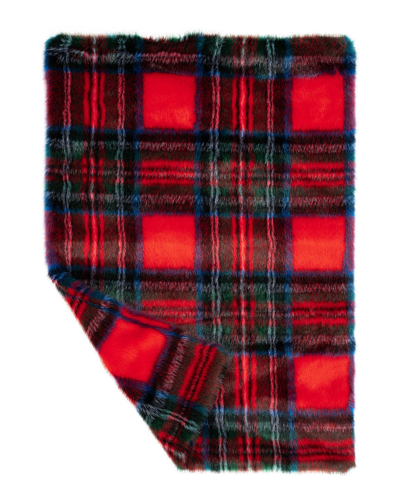 Shop Donna Salyers Fabulous-furs Donna Salyers Fabulous Furs Pampered Pet Medium Throw In Red