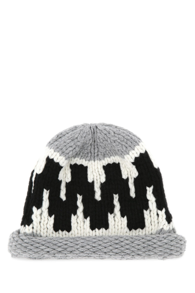 Kenzo Zigzag-knit Beanie Hat