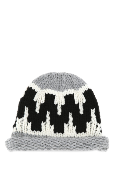 Kenzo Zigzag-knit Beanie Hat