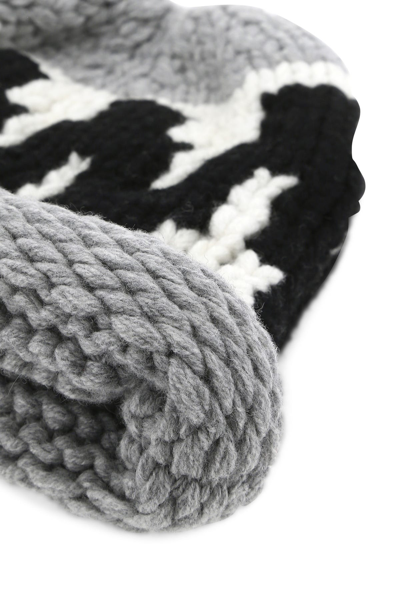 Kenzo Zigzag-knit Beanie Hat