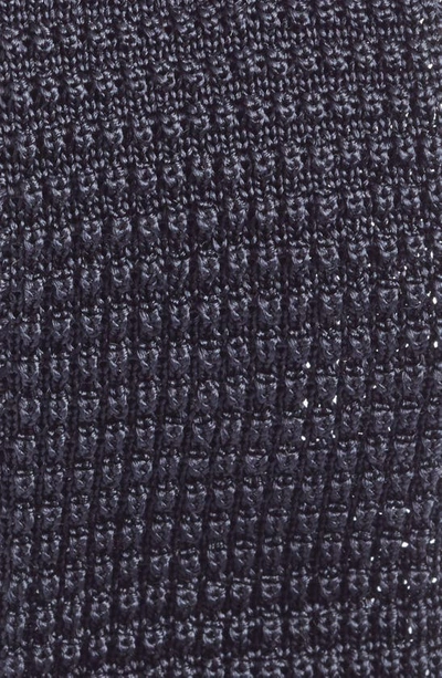 Shop Jack Victor Hudson Silk Knit Tie In Navy