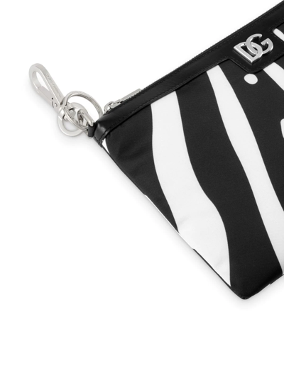 Dolce & Gabbana Comfort Kit Travel Pouch Set In Schwarz