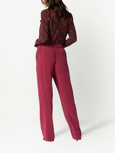 Shop Equipment Aeslin Silk Trousers In Rosa