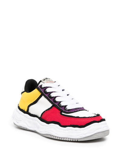 Shop Miharayasuhiro Wayne Low-top Sneakers In Multicolour