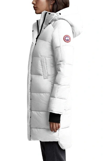 Shop Canada Goose Alliston Packable Down Jacket In Nrth Star Wh