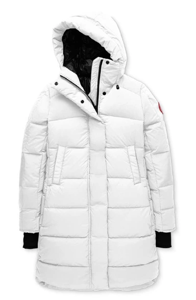 Shop Canada Goose Alliston Packable Down Jacket In Nrth Star Wh