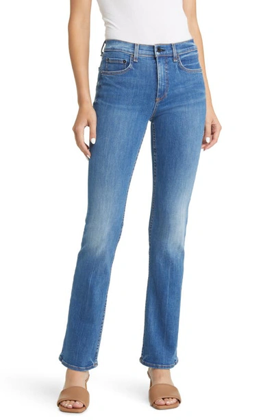 Shop Askk Ny Low Rise Bootcut Jeans In Ridgemont