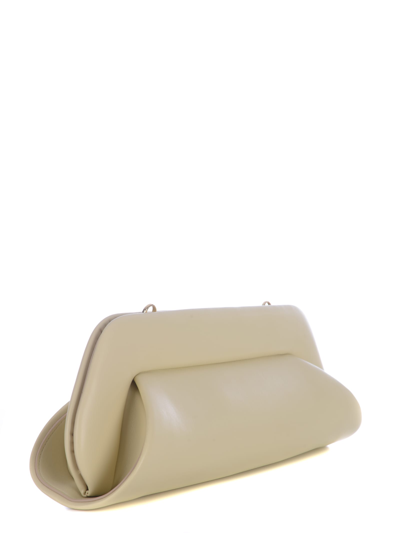 Shop Themoirè Bag Baguette Themoiré Dioni Vegan In Eco-leather In Anise