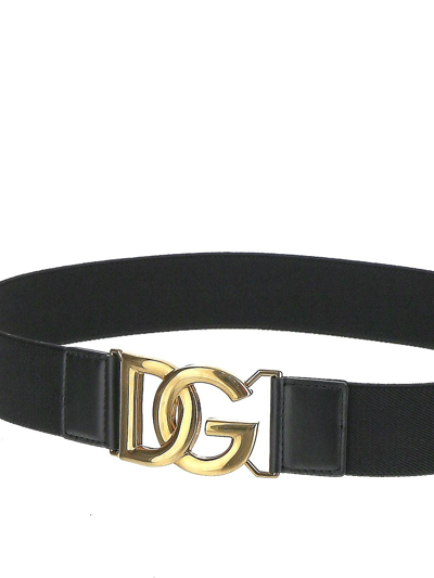 Shop Dolce & Gabbana D&g Logo Belt