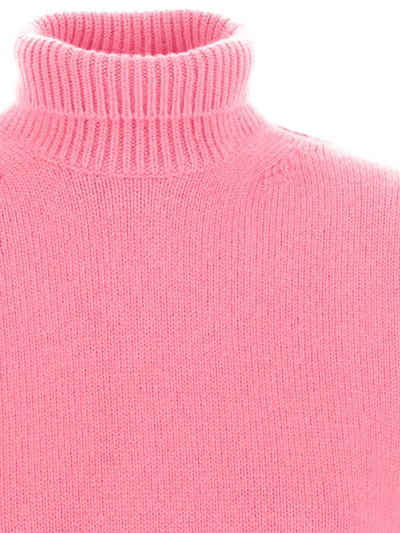 Shop Laneus Roll-neck Jumper In Pink