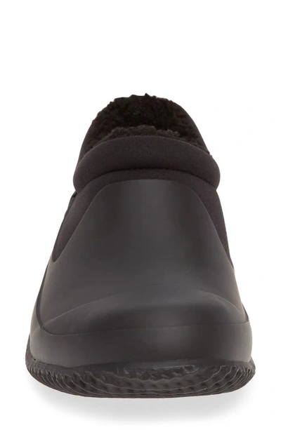 Shop Hunter Original Fleece Lined Slipper Shoe In Black