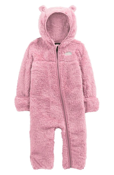Shop The North Face Baby Bear Jumpsuit In Cameo Pink