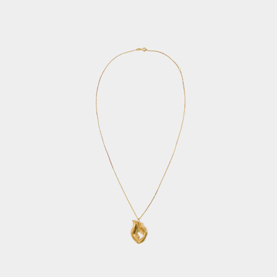 Shop Alighieri Spellbinding Amphora Necklace In Gold