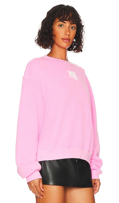 Alexander wang logo sweatshirt shop