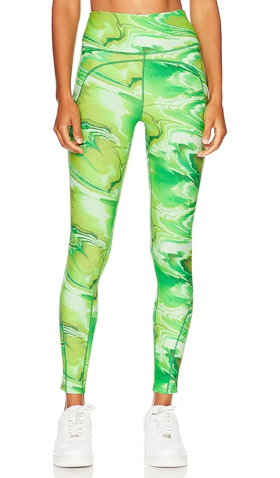 Shop 7 Days Active Rivet Legging In Green