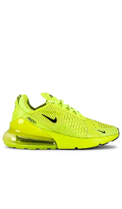 Shop Nike Air Max 270 Sny Sneaker In Atomic Green  Black  & Light Lemon Twist