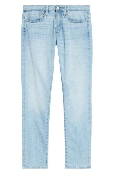 Shop Frame L'homme Slim Fit Degradable Stretch Organic Cotton Jeans In Sunbath