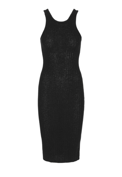 Shop Birgitte Herskind Iza Knit Dress In Black