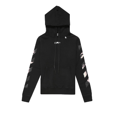 Pre-owned Off-white Caravaggio Arrows Hoodie 'black/multicolor'