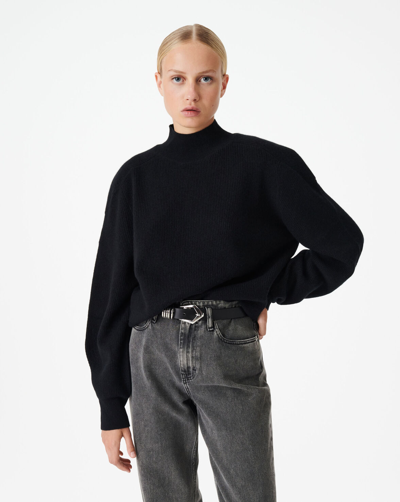 Shop Iro Leelo Cashmere Sweater In Black
