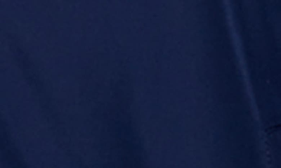 Construct Hybrid Bomber Jacket In Navy