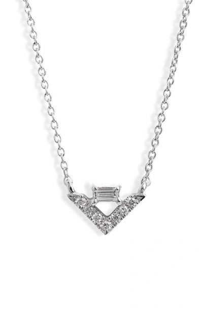 Shop Dana Rebecca Designs Sadie Diamond Pendant Necklace In White Gold