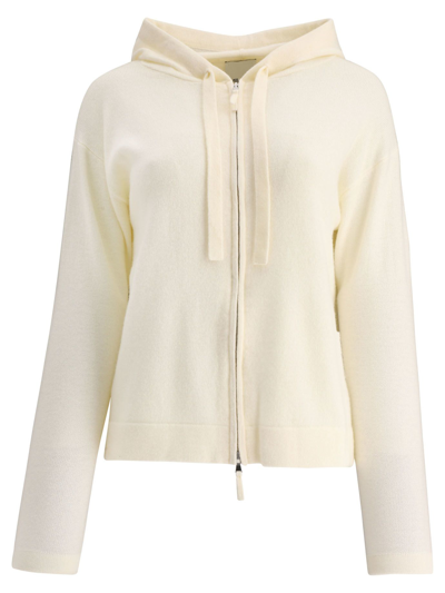 Shop Allude Women's  White Other Materials Sweater