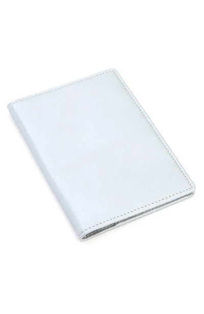 Shop Royce New York Personalized Rfid Leather Card Case In Silverold Foil