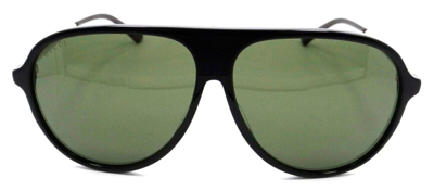 Shop Gucci Gg0829sa 002 Aviator Sunglasses In Green