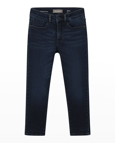 Shop Dl Premium Denim Boy's Brady Slim-fit Jeans In Blue