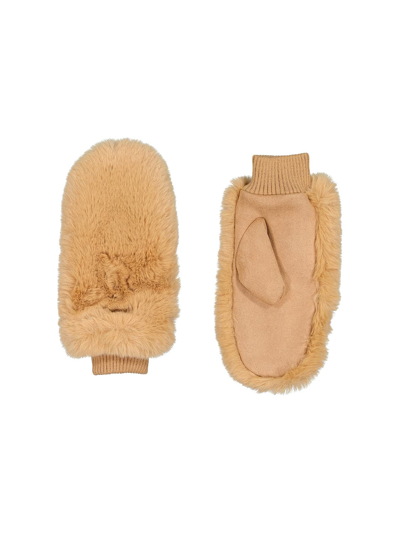 Shop Barts Kids Camel Gloves For Girls