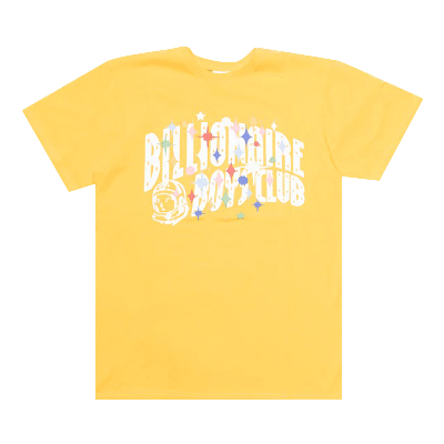Pre-owned Billionaire Boys Club Arch Burst T-shirt 'amber Yellow'