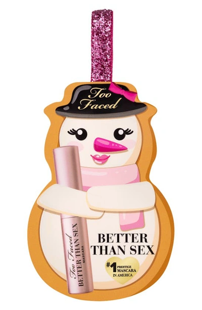 Too Faced Better Than Sex Volumizing Macara Ornament In Black