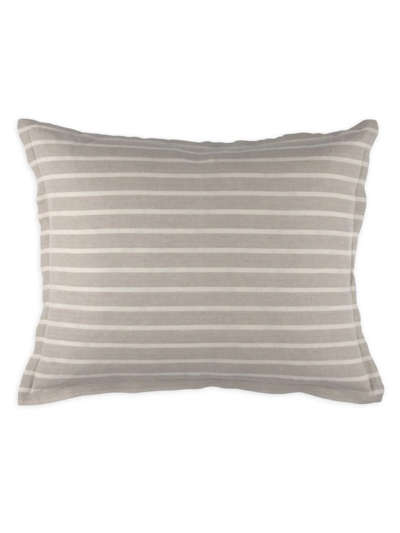 Shop Lili Alessandra Meadow Stripe Pillowcase & Insert In Natural And White