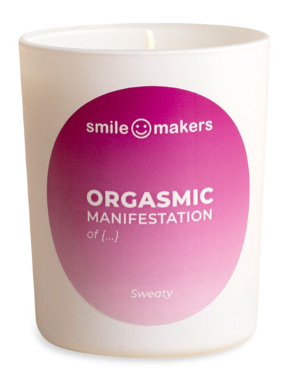 Shop Smile Makers Women's Sensorial Play Orgasmic Manifestations Sweaty Candle