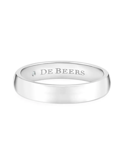 Shop De Beers Jewellers Db Classic Platinum Band/4mm
