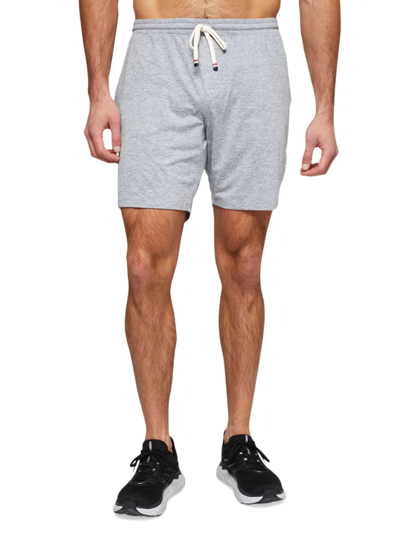 Shop Fourlaps Men's Stratus Lounge Shorts In Grey Heather