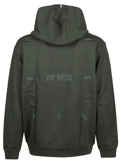 Shop Mcq By Alexander Mcqueen Logo Print Sweatshirt In Canopy