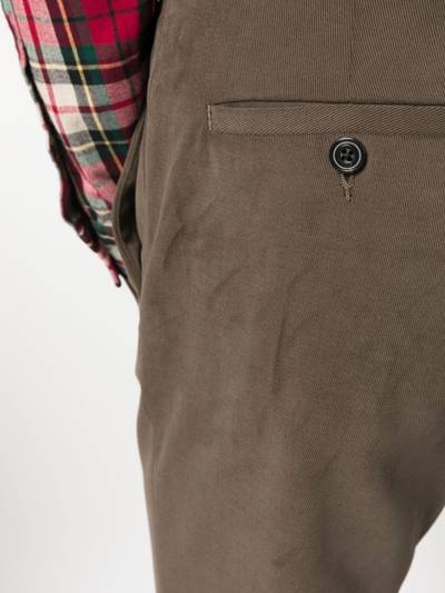 FOUR-POCKET COTTON STRAIGHT TROUSERS