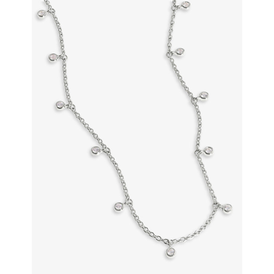 Shop Missoma Women's Silver Interstellar Sterling Silver Choker Necklace