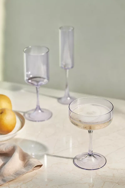 Shop Anthropologie Morgan Wine Glasses, Set Of 4