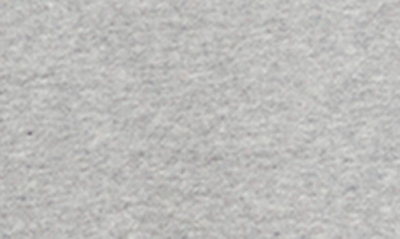 Shop Adidas Originals Essential Badge Of Sport Hoodie In Medium Grey Heather